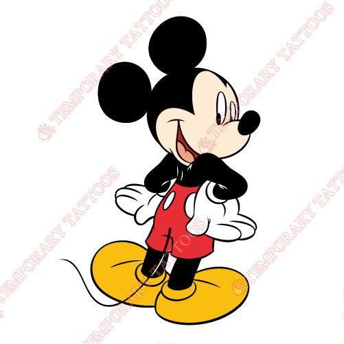 Mickey Mouse Customize Temporary Tattoos Stickers NO.811